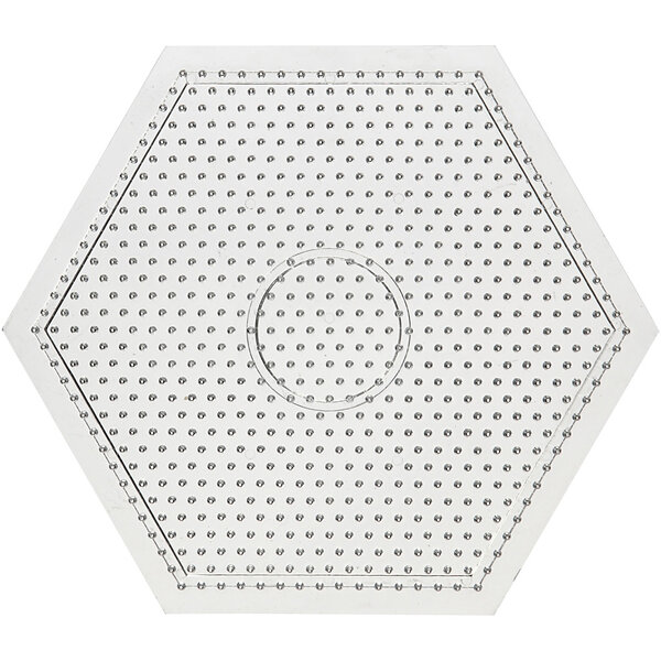 Creativ Company Onderplaat, grote zeskant, afm 15x15 cm, medium, 10 stuk/ 1 doos