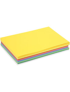 Colortime Lentekarton, A4, vel 210x297 mm, 180 gr, diverse kleuren, 300 div vellen/ 1 doos