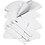 Vivi Gade Uitgestanste kegels, H: 13 cm, d 8 cm, wit, 240 stuk/ 1 doos
