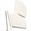 Vivi Gade Uitgestanste kegels, H: 13 cm, d 8 cm, wit, 240 stuk/ 1 doos