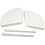 Vivi Gade Uitgestanste kegels, H: 13 cm, d 8 cm, wit, 240 stuk/ 1 doos