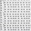 Creativ Company Inpakpapier, badhuis, B: 70 cm, 80 gr, zwart, wit, 4 m/ 1 rol