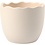 Creativ Company Bloempot, H: 6,3 cm, d 7,5 cm, wit, 24 stuk/ 1 doos
