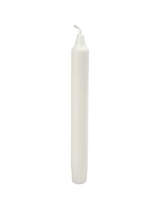 Creativ Company Kaarsen, H: 20 cm, d 23 mm, wit, 30 stuk/ 1 doos