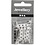 Creativ Company Brochespeld, L: 25 mm, verzilverd, 10 stuk/ 1 doos