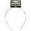 Creativ Company Haarband, L: 14 cm, B: 5 mm, verguld, verzilverd, 2 stuk/ 1 doos