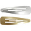 Creativ Company Haarspeld, L: 66 mm, B: 17 mm, goud, zilver, 4 stuk/ 1 doos