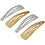 Creativ Company Haarspeld, L: 66 mm, B: 17 mm, goud, zilver, 4 stuk/ 1 doos