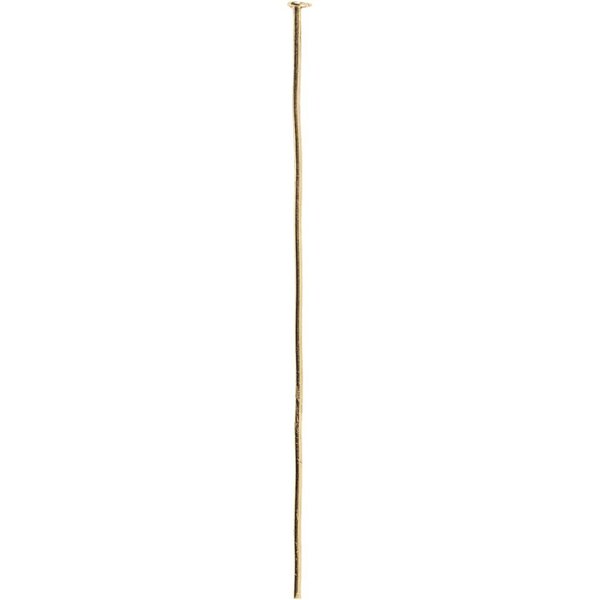 Creativ Company Nietstift, L: 50 mm, goud, 30 stuk/ 1 doos