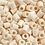 NABBI Foto kralen, afm 5x5 mm, gatgrootte 2,5 mm, medium, lichtbeige (12), 1100 stuk/ 1 doos