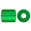 NABBI Foto kralen, afm 5x5 mm, gatgrootte 2,5 mm, medium, groen (16), 6000 stuk/ 1 doos