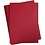 Creativ Company Gekleurd Karton, A2, vel 420x594 mm, 180 gr, kerstrood, 100 vel/ 1 doos