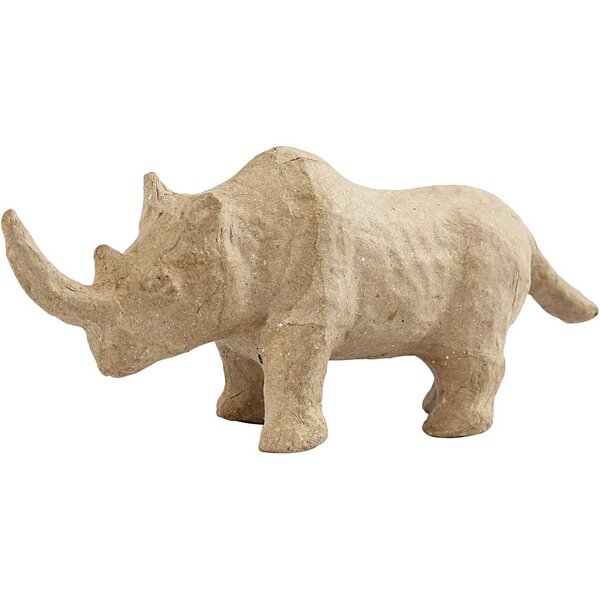 Neushoorn, H: 7,5 cm, L: 18 cm, 1 stuk