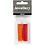 Creativ Company Rocailles 2-cut, d 1,7 mm, afm 15/0, gatgrootte 0,5 mm, transparant oranje, transparant rood, 2x7 gr/ 1 doos