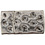 Creativ Company Magnetische sluiting, afm 7x29 mm, gatgrootte 3x10 mm, antiek zilver, 1 stuk