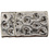 Creativ Company Magnetische sluiting, afm 7x29 mm, gatgrootte 3x10 mm, antiek zilver, 1 stuk