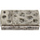 Creativ Company Magnetische sluiting, afm 7x29 mm, gatgrootte 3x10 mm, antiek zilver, 1 stuk