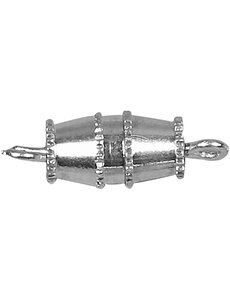 Creativ Company Draaisluiting, L: 16 mm, verzilverd, 10 stuk/ 1 doos