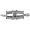 Creativ Company Draaisluiting, L: 16 mm, verzilverd, 10 stuk/ 1 doos