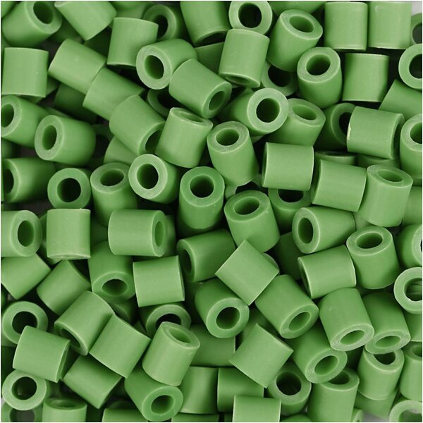 NABBI BioBeads van NABBI, afm 5x5 mm, gatgrootte 2.5 mm, medium, groen, 1000 stuk/ 1 doos