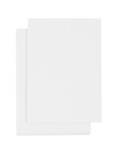  3D foam pads, A6, vel 105x148 mm, dikte 2 mm, wit, 5 vel/ 1 doos
