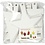 Creativ Company Kerst ornamenten, H: 23,5-26,5 cm, B: 15,5-20,5 cm, wit, 100 stuk/ 1 doos
