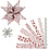 Vivi Gade Papieren vlechtstroken, L: 44+78 cm, B: 15+25 mm, d 6,5+11,5 cm, rood, wit, 48 stroken/ 1 doos