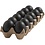 Creativ Company Eieren, H: 6 cm, zwart, 12 stuk/ 1 doos