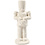 Creativ Company Notenkraker, H: 14 cm, wit, 3 stuk/ 1 doos