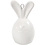 Creativ Company Konijn, H: 6,7 cm, d 3,6 cm, wit, 3 stuk/ 1 doos