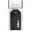 Vivi Gade Cadeaulabels, afm 5x10 cm, 300 gr, zwart, 15 stuk/ 1 doos