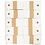 Creativ Company Manilla-labels, afm 5x10 cm, 250 gr, crème, 1000 stuk/ 1 doos