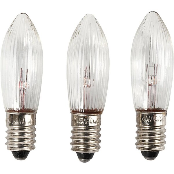 Creativ Company LED lampen, H: 45 mm, d 15 mm, 3 stuk/ 1 doos