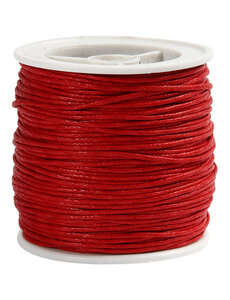 Creativ Company Katoenkoord, dikte 1 mm, rood, 40 m/ 1 rol