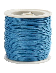 Creativ Company Katoenkoord, dikte 1 mm, turquoise, 40 m/ 1 rol
