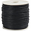 Creativ Company Katoenkoord, dikte 1 mm, zwart, 40 m/ 1 rol