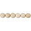 Creativ Company Houten kraal, d 25 mm, gatgrootte 4,5 mm, 8 stuk/ 1 doos