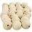 Creativ Company Houten kraal, d 25 mm, gatgrootte 4,5 mm, 100 stuk/ 1 doos