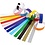 Creativ Company Slinger Stroken, L: 16 cm, B: 15 mm, diverse kleuren, 2400 stuk/ 1 doos