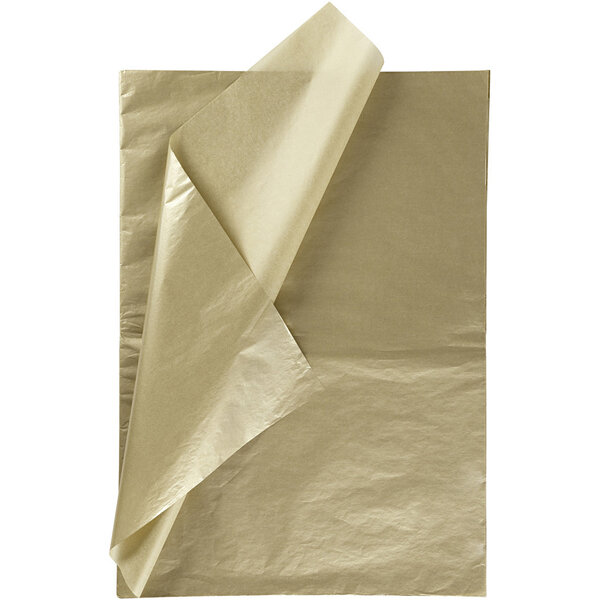 Creativ Company Tissuepapier, vel 50x70 cm, 17 gr, goud, 25 vel/ 1 doos