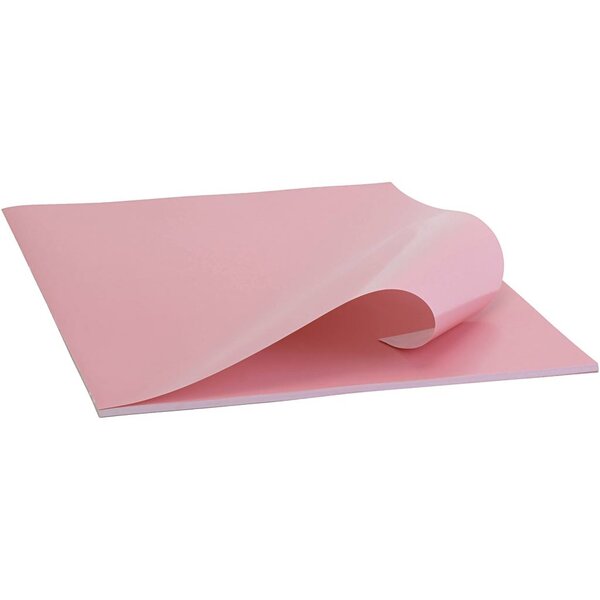 Creativ Company Glanspapier, vel 32x48 cm, 80 gr, roze, 25 vel/ 1 doos