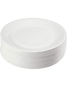  Papieren bord, d 15 cm, 100 stuk/ 1 doos