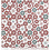 Vivi Gade Design papier, ijskristallen & stippen, vel 30,5x30,5 cm, 180 gr, 5 vel/ 1 doos