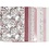 Vivi Gade Design papierblok, afm 21x30 cm, 120+128 gr, beige, bruin, roze, wit, 24 vel/ 1 doos