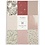 Vivi Gade Design papierblok, afm 21x30 cm, 120+128 gr, beige, bruin, roze, wit, 24 vel/ 1 doos