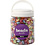 Creativ Company Hart kralen, afm 15x15 mm, gatgrootte 3 mm, diverse kleuren, 465 gr, 700 ml/ 1 Doosje