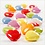 Creativ Company Hart kralen, afm 15x15 mm, gatgrootte 3 mm, diverse kleuren, 465 gr, 700 ml/ 1 Doosje