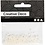 Creativ Company Waskralen, d 3 mm, gatgrootte 0,7 mm, parelmoer, 150 stuk/ 1 doos