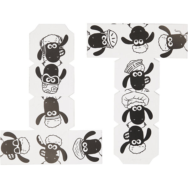 Shaun the Sheep Stapelblokken, 2 stuk/ 1 doos
