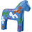 Creativ Company Paard, H: 24,5 cm, 1 stuk